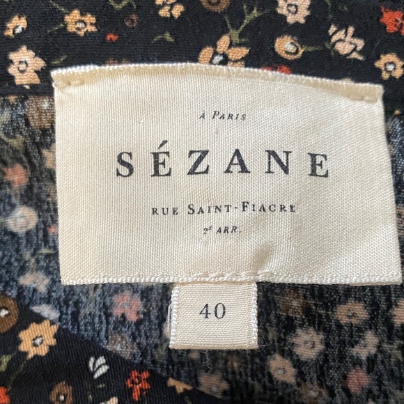 Floral Button-Up Long Sleeve Dress - Picture 7 of 9